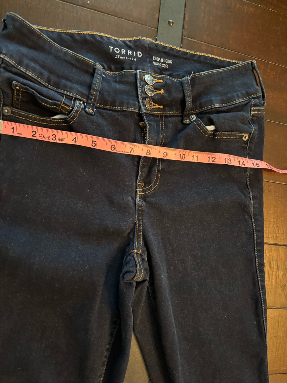 Torrid Dark Navy Stretch Jeans - Picture 5 of 10